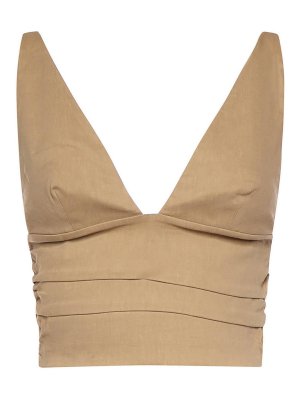 Pinko: Tops y camisetas sin mangas - Top - Beis