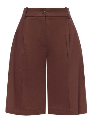 Pinko: pantaloni shorts - Bermuda Con Pieghe Stirate