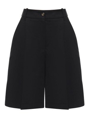 Pinko: Trousers Shorts - Bermuda Shorts With Pressed Pleats