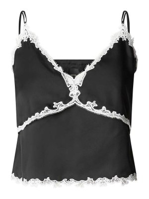 Pinko: Tops & Tank tops - Top With Lace Inserts