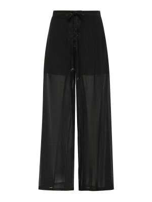 Pinko: casual trousers - Pants With Laces And Cowboy Details