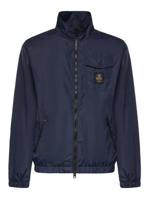 REFRIGIWEAR: giacche bomber - Giubbotto bomber in nylon leggero Captin