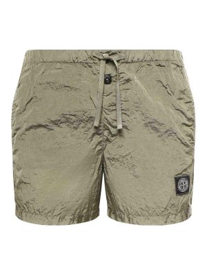 STONE ISLAND: one-piece - Nylon Metal Swimsuit