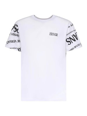 Versace Jeans Couture: Camisetas - Camiseta - Blanco