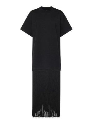 Alaïa: T-shirts - T-Shirt - Noir