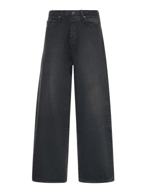 BALENCIAGA: Jeans Rectos - Vaqueros Rectos - Negro