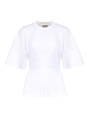 BALENCIAGA: T-shirts - T-Shirt - Weiß