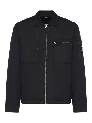 C.P. COMPANY: casual jackets - Cotton And Linen Overshirt
