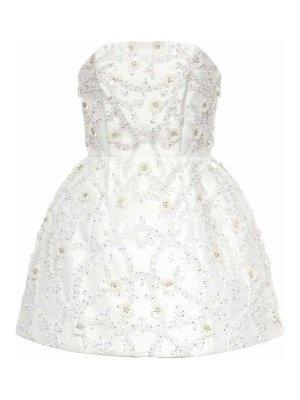 GALIA LAHAV: Robes courtes - Robe Courte - Blanc