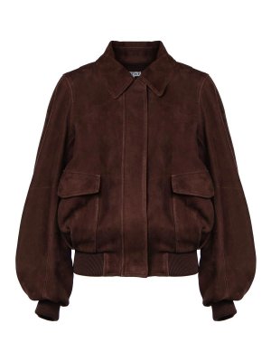 LOEWE: Bomberjacken - Bomberjacke - Braun