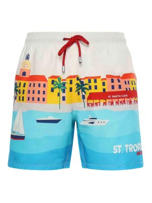 MC2 SAINT BARTH: Swim shorts & swimming trunks - Printed Swimsuit