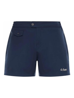 MC2 SAINT BARTH: Shorts de bain - Short De Bain - Bleu Foncé