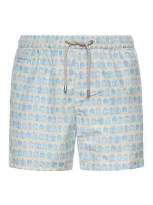 MC2 SAINT BARTH: Swim shorts & swimming trunks - Printed Swimsuit
