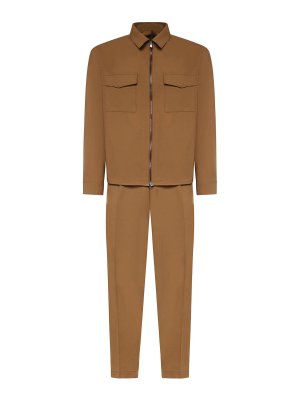SANTANIELLO: casual suits - Wool Blend Coordinated Suit