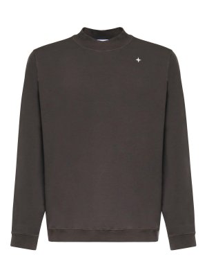 STONE ISLAND: Sweatshirts und Pullover - Sweatshirt - Dunkelgrau