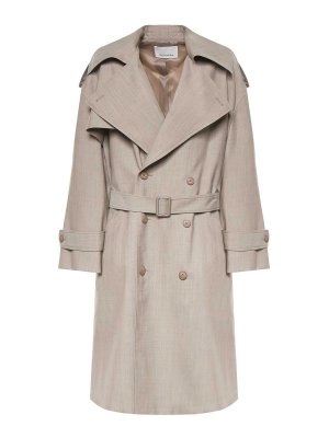 THE FRANKIE SHOP: cappotti trench - Trench in lana Dursley