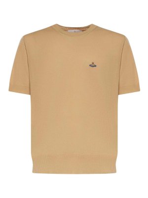 VIVIENNE WESTWOOD: Tシャツ - Tシャツ - ベージュ
