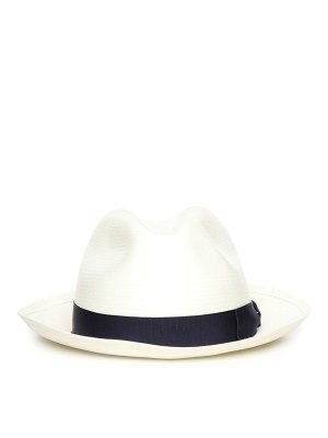 BORSALINO: hats & caps - Federico Panama Hat With Logo