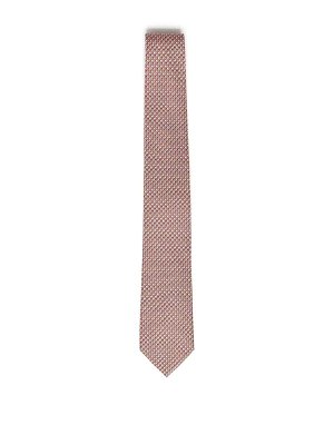 SALVATORE FERRAGAMO: Corbatas y pajaritas - Corbata - Naranja