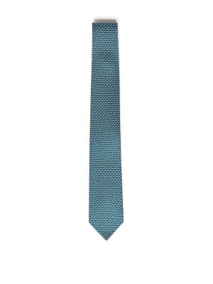 SALVATORE FERRAGAMO: Corbatas y pajaritas - Corbata - Negro
