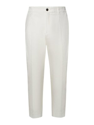 BEABLE: Pantalons casual - Pantalons Décontractés - Blanc
