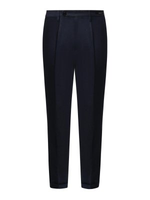 MICHAEL COAL: casual trousers - Tk America Linen Trousers