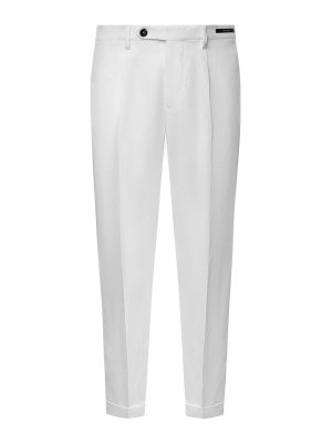 MICHAEL COAL: casual trousers - Tk America Linen Trousers
