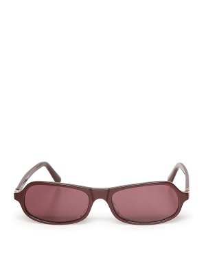 MIU MIU: Sonnenbrillen - Sonnenbrille - Rot