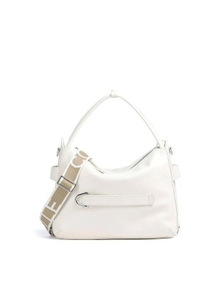 COCCINELLE: shopper - Borsa In Pelle Con Logo