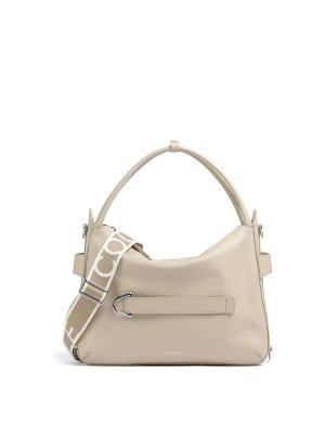 COCCINELLE: shopper - Borsa In Pelle Con Logo