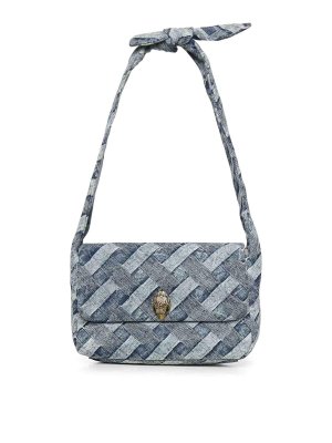 KURT GEIGER: Sacs portés épaule  - Sac Porté Épaule - Denim