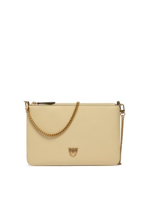 Pinko: Bolsos de hombro - Bolsa De Hombro - Crema