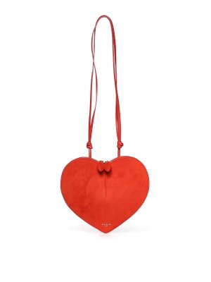 Alaïa: Schultertaschen - Schultertasche - Orange