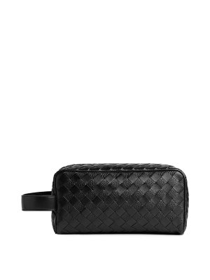 BOTTEGA VENETA: クラッチバッグ - クラッチバッグ - 黒