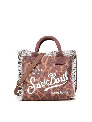 MC2 SAINT BARTH: Handtaschen - Shopper - Nude