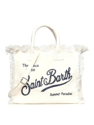 MC2 SAINT BARTH: Handtaschen - Shopper - Hellbeige