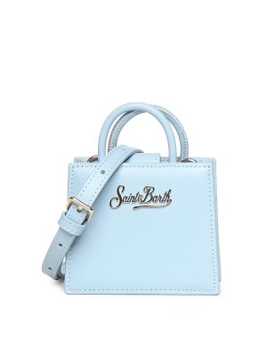 MC2 SAINT BARTH: Sacs à main - Sac Cabas - Bleu Clair
