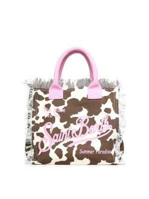 MC2 SAINT BARTH: shopper - Beauty case in tela con stampa