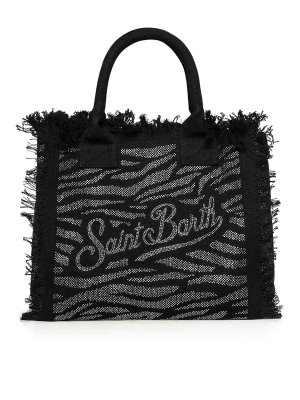 MC2 SAINT BARTH: Handtaschen - Shopper - Schwarz