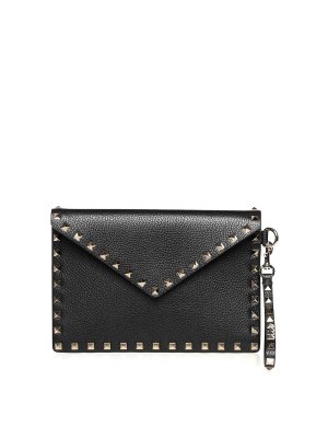 VALENTINO GARAVANI: Clutch - Pochette - Noir