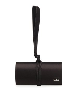 BALENCIAGA: クラッチバッグ - クラッチバッグ - 黒