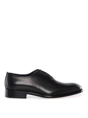Doucal's: scarpe stringate - Stringate in pelle