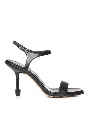 Michael Michael Kors: sandali - Sandalo in pelle edera