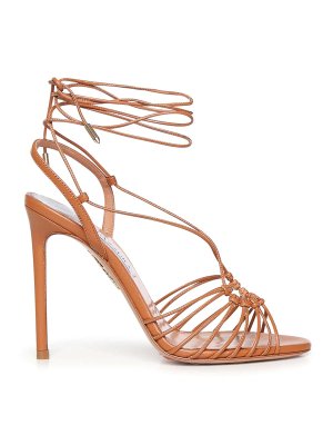Aquazzura: Sandalen - Sandalen - Braun