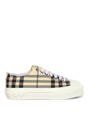 BURBERRY: Chaussures de sport - Baskets - Beige Clair