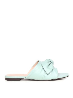 COCCINELLE: sandali - Sandali in pelle Furoshiki