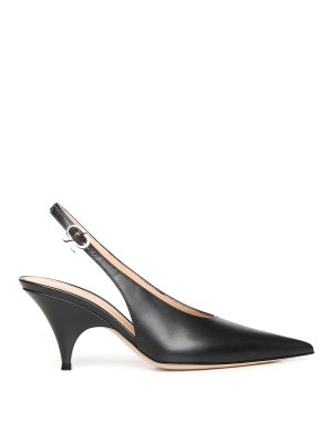 Gianvito Rossi: sandali - Slingback Sofia in pelle