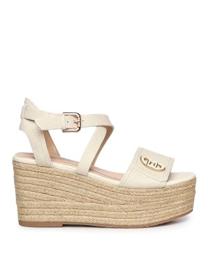 Liu Jo: espadrilles - Bali Wedges With Logo