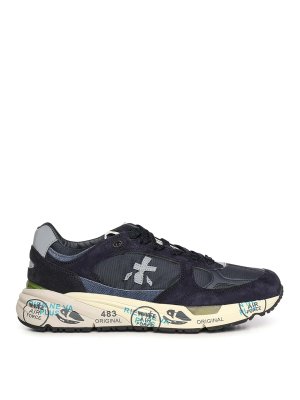 PREMIATA: Zapatillas - Zapatillas - Azul