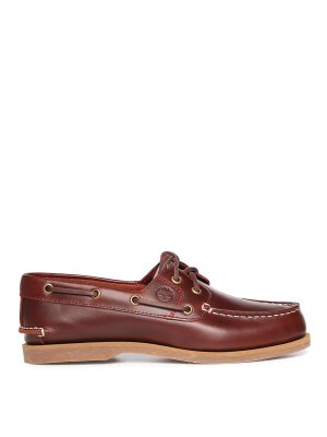TIMBERLAND: Mokassins und Slippers - Mokassins - Dunkelrot